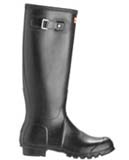 Black original Hunter wellington boots