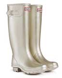 
                    Metallic Gold Hunter Wellies                    