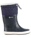 Aigle kids fur lined wellies