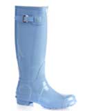 Cornflower Blue Hunter Wellies